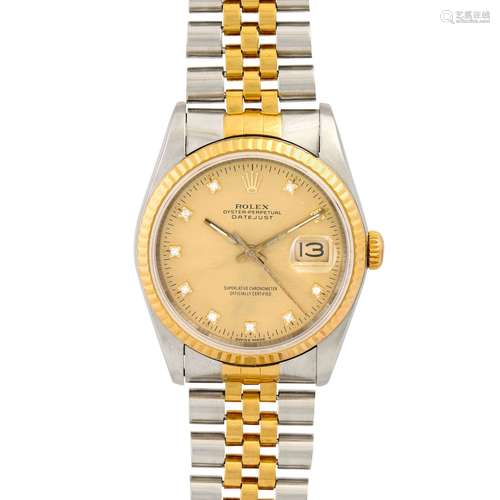 ROLEX Vintage Datejust 36, Ref. 16233. Armbanduhr.