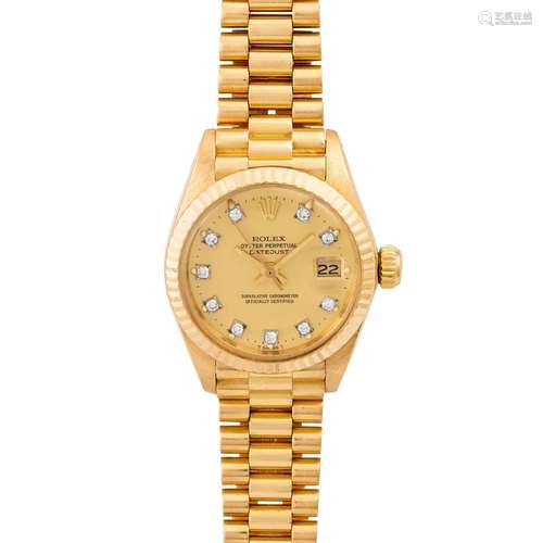 ROLEX Vintage Lady Datejust, Ref. 6917. Damenuhr. Ca. 1970/1...