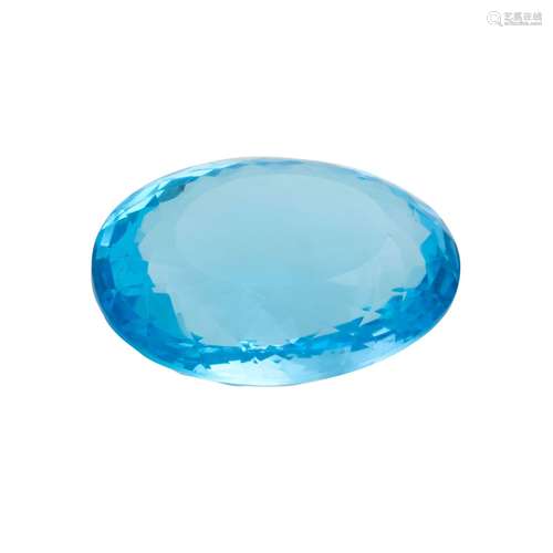 1 loser Blautopas von 64,95 ct