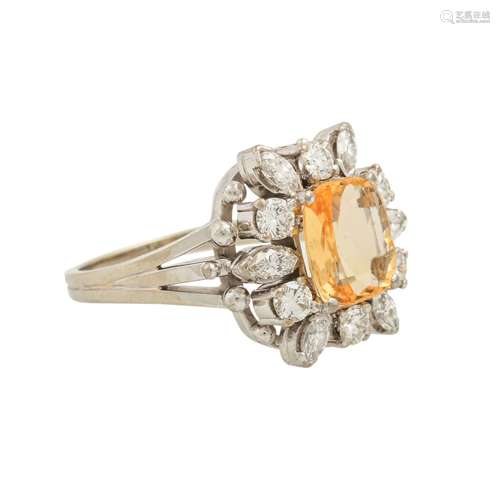 Ring mit Diamanten von zus. ca. 1,5 ct