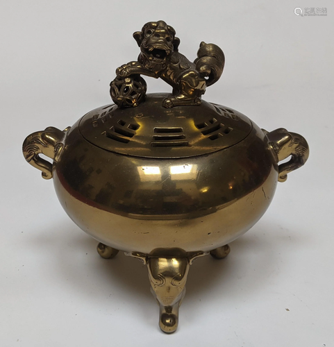 Chinese Bronze Incense Burner