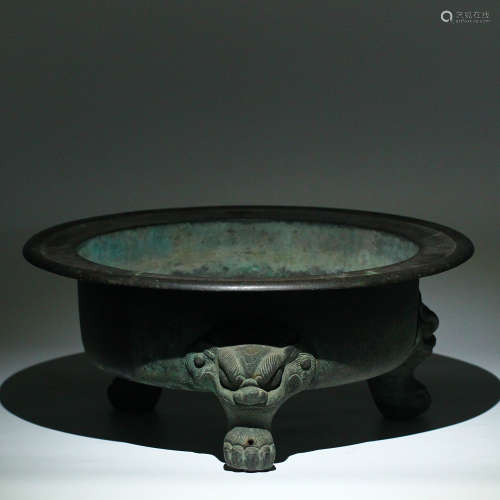 銅製大火鉢