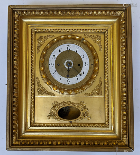 Antique French Wall Clock