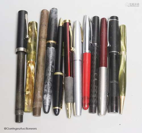 A collection of pens