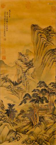 Chinese  Painting Of Landscape - Wang Meng