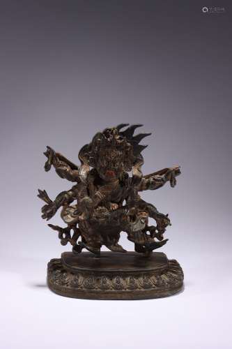 Chinese Bronze Statue