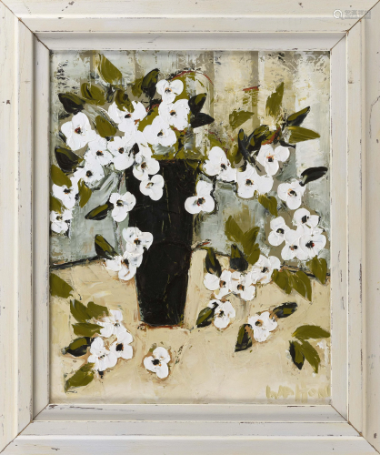 T.J. WALTON (Massachusetts, b. 1965), White flowers in