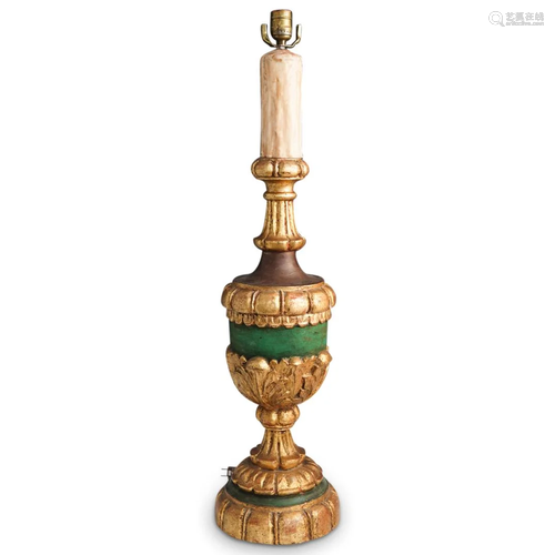 Italian Urn Form Table Lamp