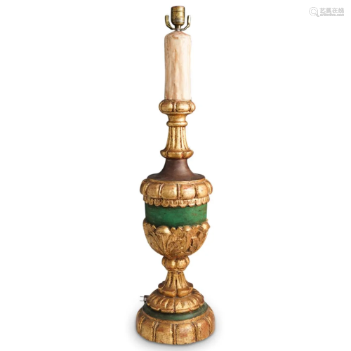 Italian Urn Form Table Lamp