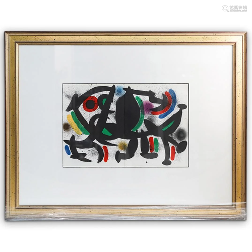 Joan Miro Book VIII Lithograph