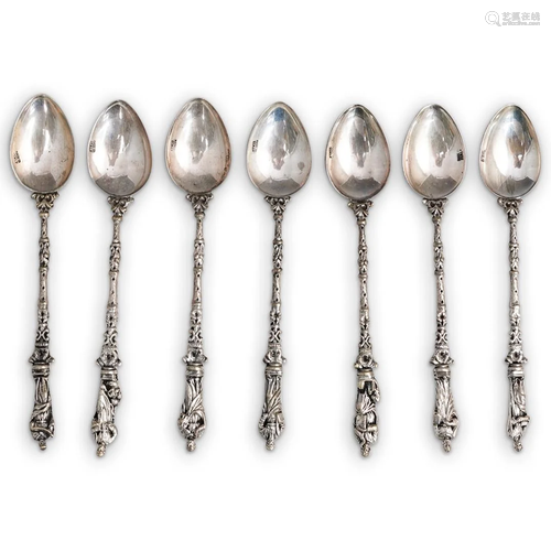 (7Pc) Sterling Figural Spoon Set