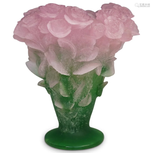 Daum Pate De Verre Crystal 