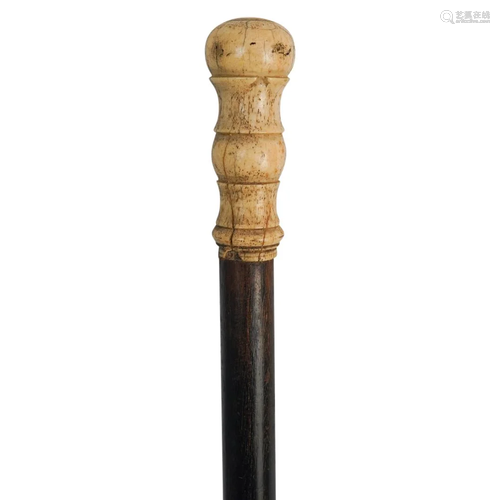 Antique Bone Walking Stick