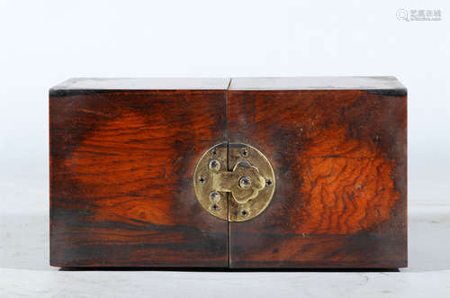 A HUANGHULI RECTANGULAR BOX