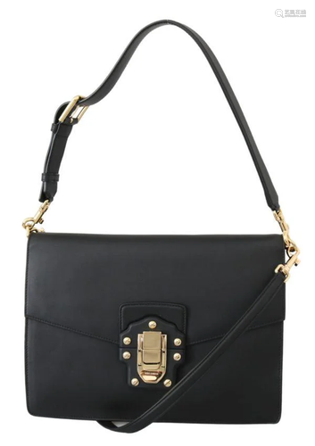 Black Crossbody Sling Hand Borse Leather Lucia Bag