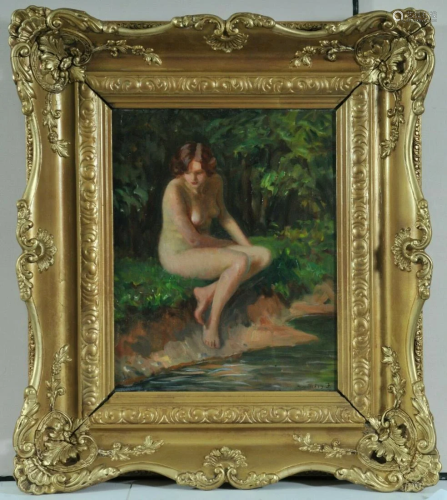 Nude Women Oil Painting