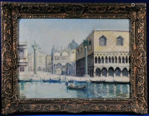 View of Venice Oil Painting