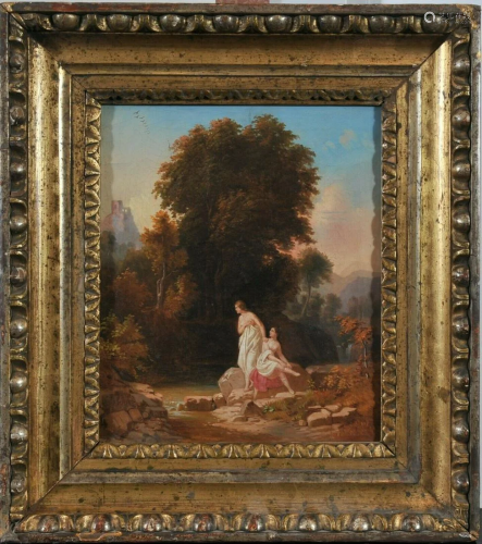Classicist Mythological Oil Painting