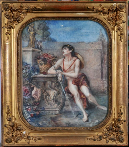 Sculpture of Venus Oil Painting