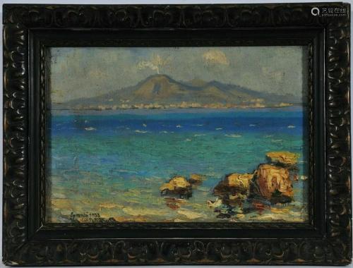 Painting of Sorrento Italy Oil Painting