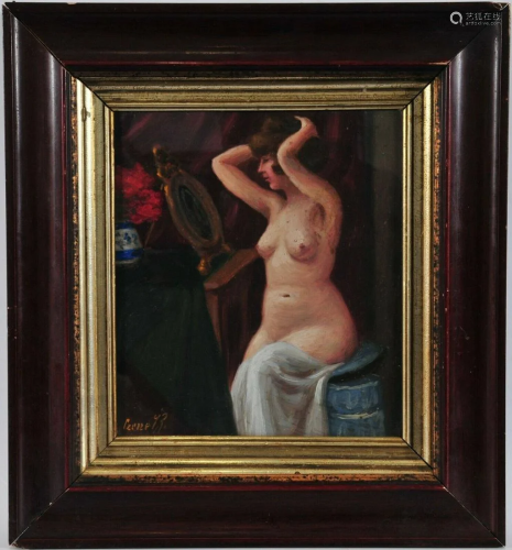 Nude Portrait of A Lady Oil Painting