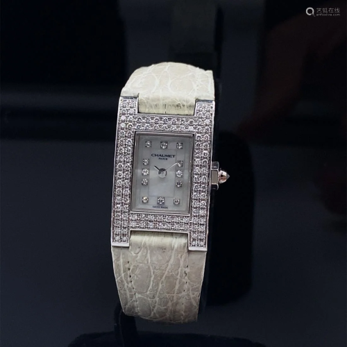Chaumet Paris 18k Diamonds Quartz Watch