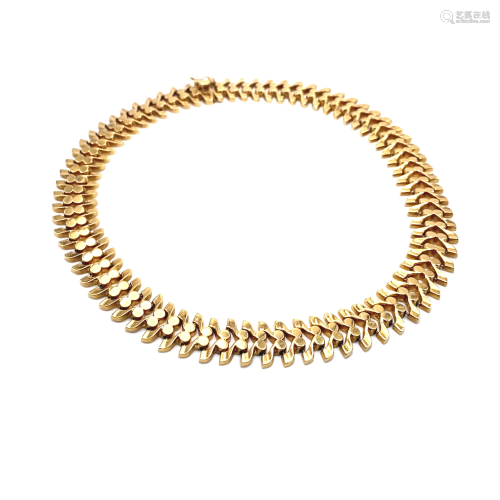 Retro 18k Gold Necklace