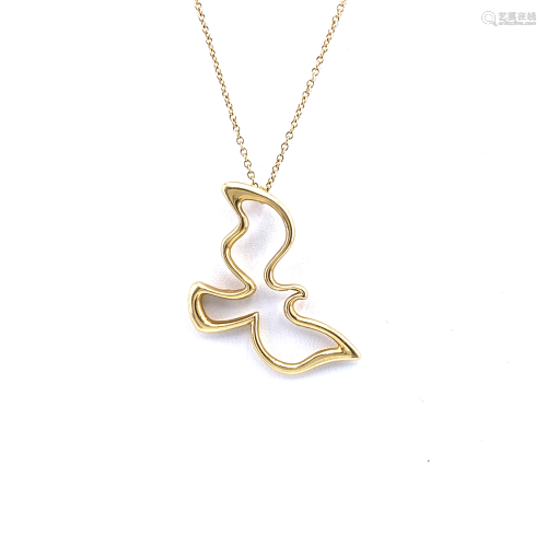 TIFFANY & CO. 18k Gold Paloma Picasso Pendant