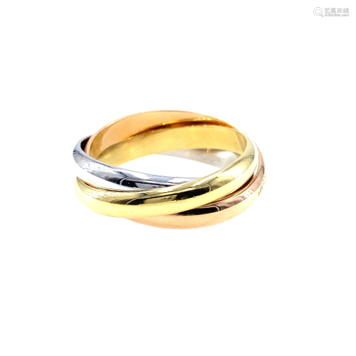 CARTIER Trinity 18k Gold Ring