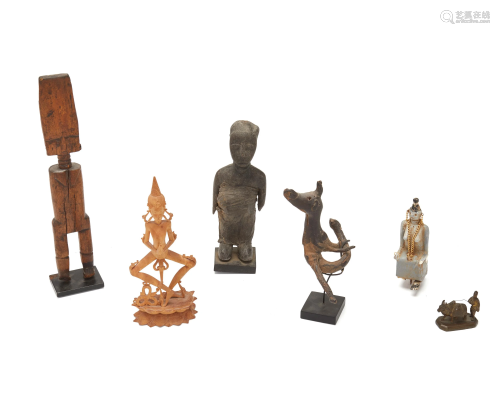 A group of assorted Southeast Asian figures