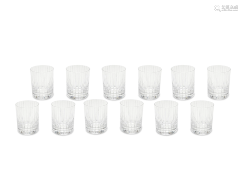 A set of Baccarat 