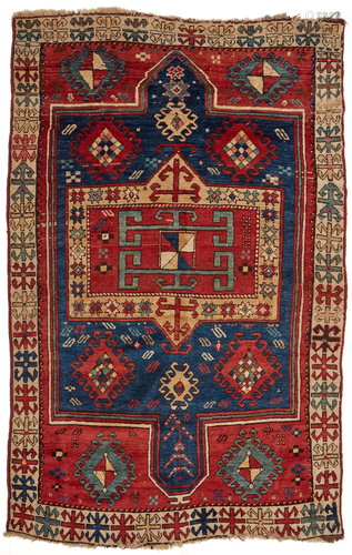 A Kazak Caucasian area rug