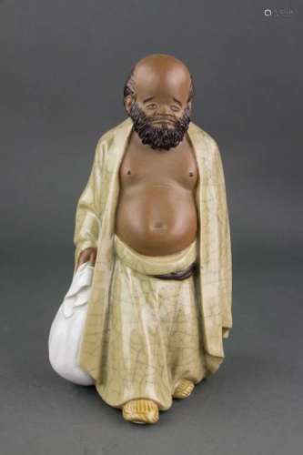 Liu Chuan 1916-2000 Chinese Pottery Figure