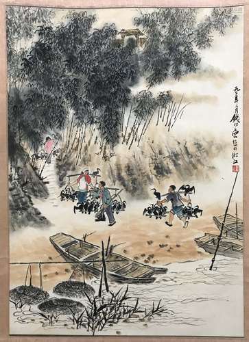 Chinese Ink Painting - Qian Songyan