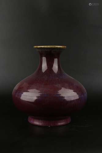 Chinese Qing Dynasty Porcelain Bottle