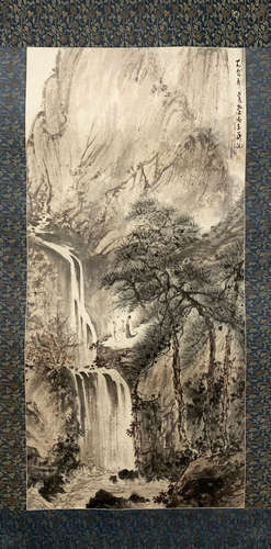 Chinese Ink Painting - Fu Baoshi