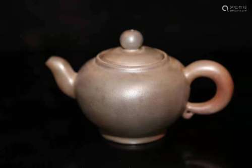 Chinese Teapot With Mark Of He Daohong