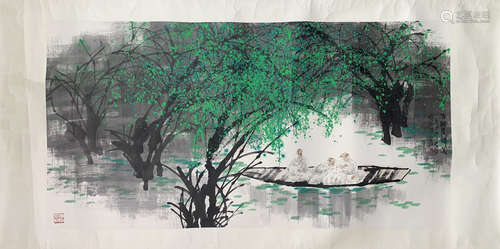 Chinese Ink Painting - Wang Mingming