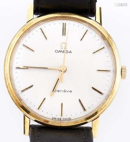 An Omega gold plated wristwatch, Ref MD131 019, No 27369203,...