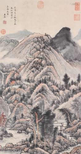 chinese wang jian's painting