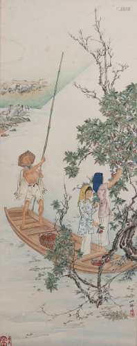 chinese hu yefu's painting