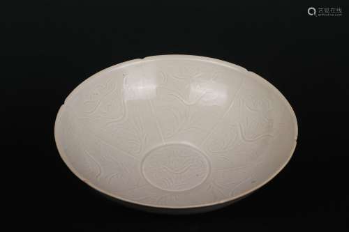 chinese ding kiln porcelain bowl