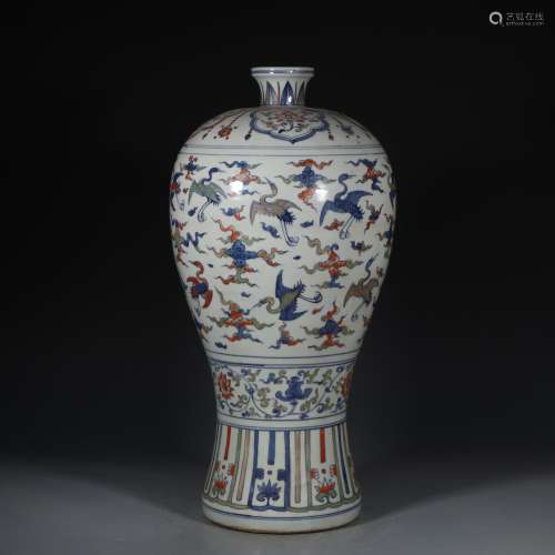 chinese wucai porcelain meipint