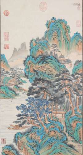 chinese qiu ying's painting
