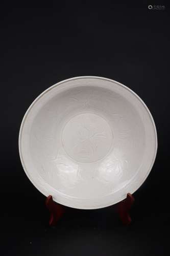 chinese ding kiln porcelain dish