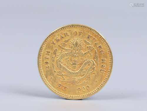 chinese gold coin