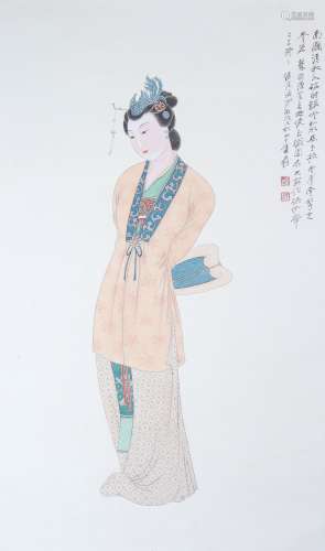 chinese zhang daqian's painting