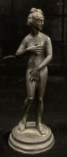 Small Bronze Statue of Aphrodite
