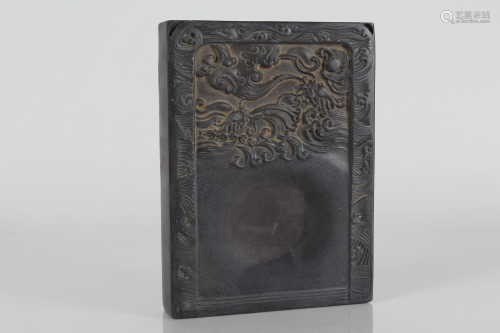 A Chinese Ancient-framing Fortune Inkstone