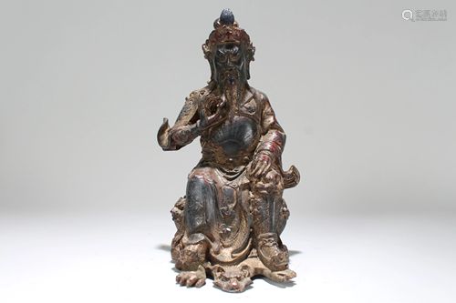 Chinese Fortune Religious Buddha Statue